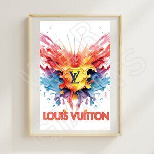LOUIS VUITTON ART PRINT 11x17